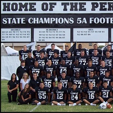 Permian Panthers team photo