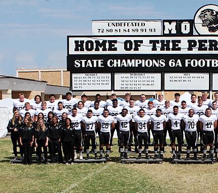 Permian Panthers team photo