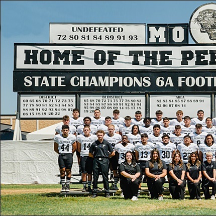 Permian Panthers team photo